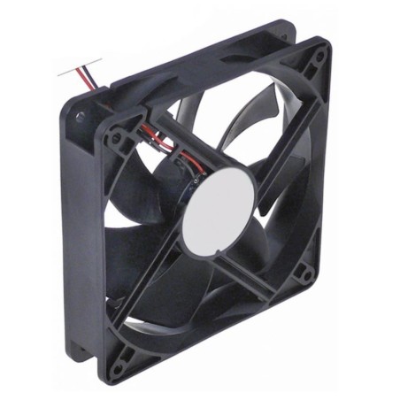 Ventilateur axial L 119mm An 119mm H 25mm 12VDC 601158