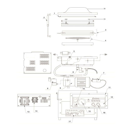 Edenox VAC-6 12095171 Vacuum Packaging Machine 405x445mm