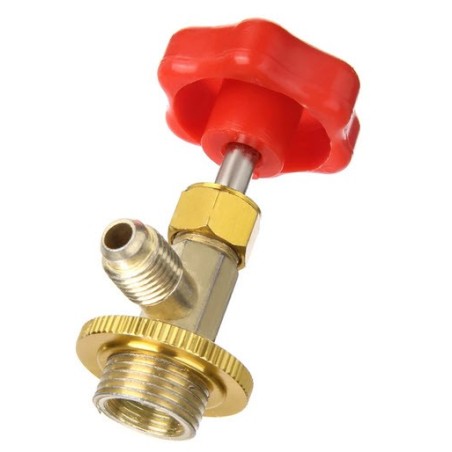 Chave para garrafa descartável de gás refrigerante R134a CT-338 M14 - 1/4"