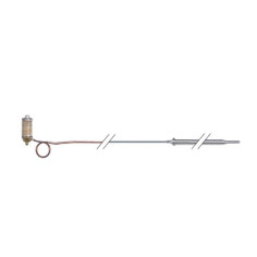 capteur 110-200°C sonde ø 6mm sonde L 102mm capillaire 1050mm T max 200°C friteuse 9844 102105