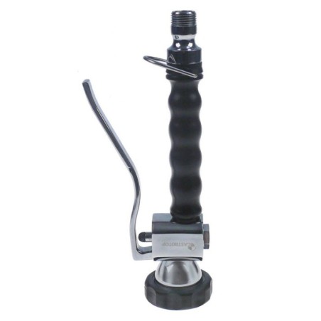 chuveiro de mão conexão 1/2" M tipo GASTROTOP preto 548192