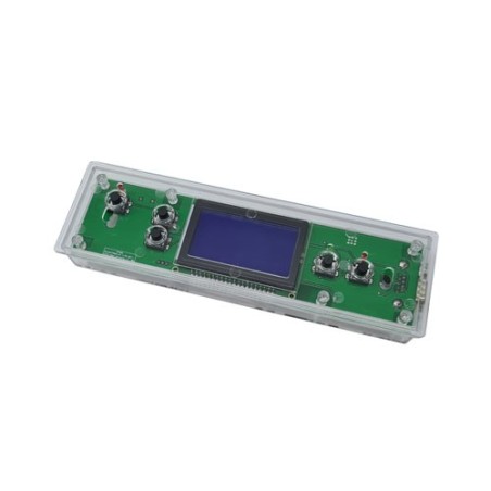 Placa Eléctrónica pantalla digital Teclado 120.02.065 Lavavajillas Ozti 6262.00043.03 218x67 mm  Modelo 7090004