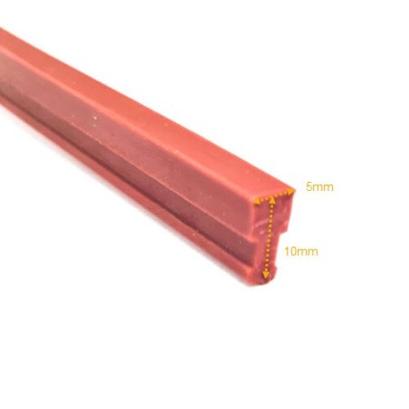 Junta Termoselladora HTS-175D  5x10mm 3-7 500211  vendida al metro