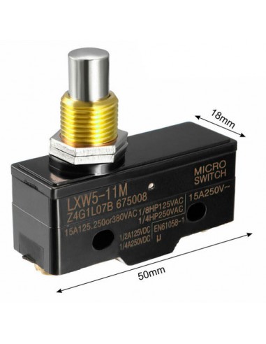 Microinterruptor LXW5-11M 220V 10A Z15G1307 TM1307 115412 345138