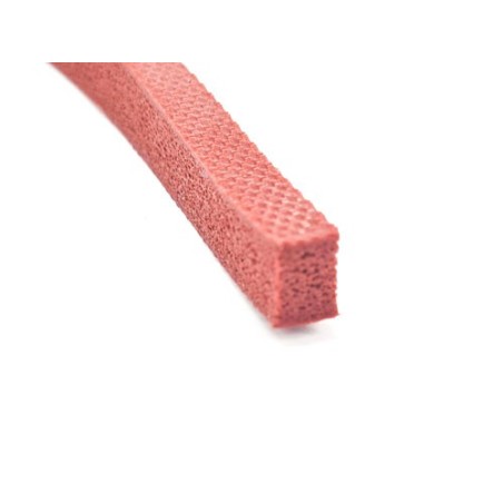 Gasket for Orved Thermosealer 5.5x8x1000mm Red OR0169-D