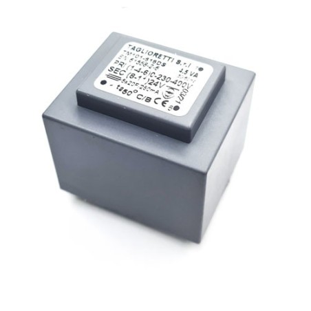 Encapsulated Transformer CGT 230V 400V 24V 4.5VA 50-60Hz TM101-616DS Taglioretti