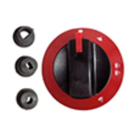 Mando Grifo Gas Cocina Ø75mm Eje Ø6/8/10mm 112775