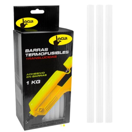Barra termofusible  Translucida 11x200mm  Ø11mm 1Kg