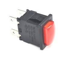 Interruptor Rojo 13x19mm 230V Bipolar 1 pz 85487-002 A2100043 347292-1