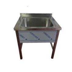 Wall-mounted Sink 600x700mm Without Drainer With Worktop