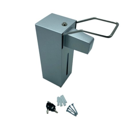 Aluminum soap dispenser 650 ml