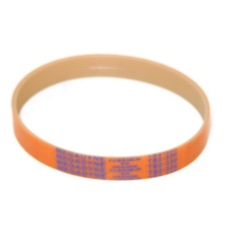 Correa nervada perfil TB2 L 330mm nervios 8 HBS-250 Cortadoras Sammic GC GCP