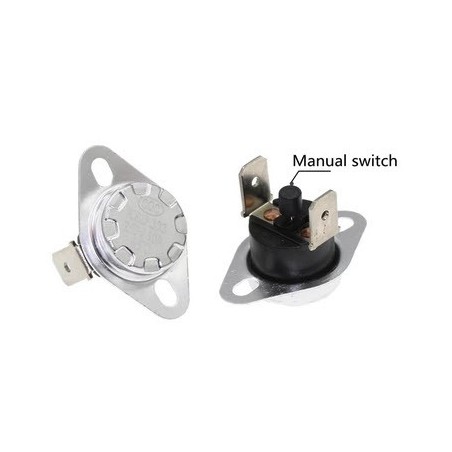 75ºC Safety Thermostat Dishwasher Ozti 6234.00001.80 KSD-303 250V 10A