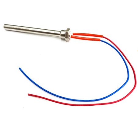 Resistência cartucho Máquina Cachorros Quentes HDD-1 75W 230V 116x10mm M16 Passo 1,5