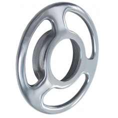 Écrou de bouche de hachoir TK-22 en acier inoxydable filetage pas 2 ØIntérieur 93mm ØExtérieur 102mm ØExtérieur 176mm