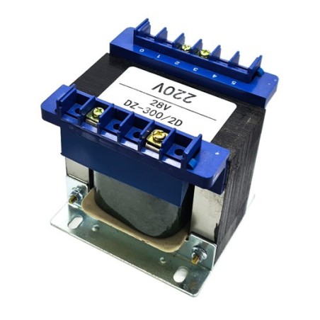 Transformador Envasadora vazio DZ-300-2D 220V - 28V 105x95x110mm