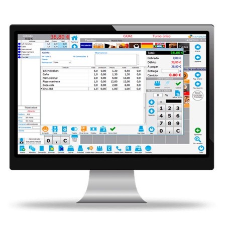 Pack TPV Tactile Programme Hôtellerie de Base Windows 10