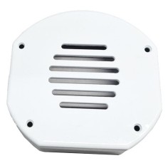 Capa Traseira do Motor Alumínio Pintado Branco Amassadora B20B 198x187x46mm