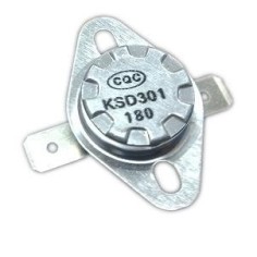 Termostato de contato KSD301 180º Liso