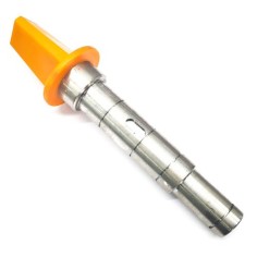 Eje Inferior triangulo Izquierda Exprimidor Eutron L240mm Ø39mm Ø30mm Ø25mm 4 ranuras