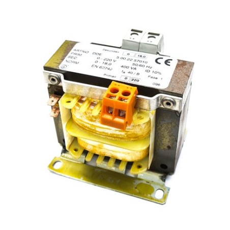 Transformador Envasadora Vacío 5.00.22.57010 220V 50-60Hz 400VA