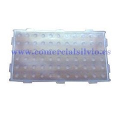 Protector de silicona transparente botonera 66 teclas Epelsa 571000071