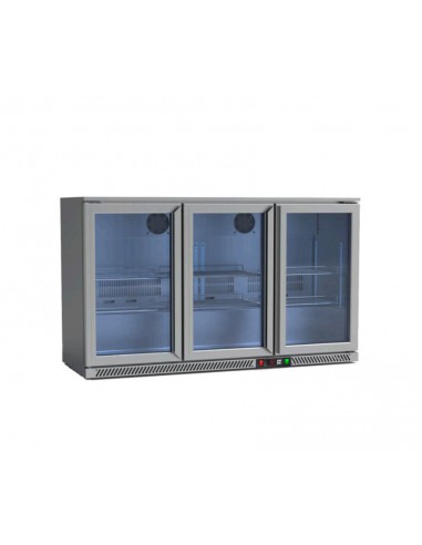 Armario Refrigerado Sobremostrador 3 Puertas Cristal RB-320HS