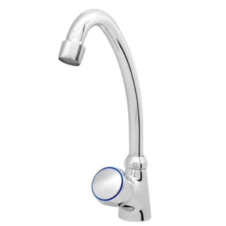 Single Water Vertical Front Swivel Sink Faucet Genil