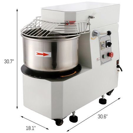 Amassadeira espiral 20 litros HTD20B