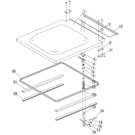 Spring damper Vacuum packaging machine DZ-500-2E Breakdown 5-18 A127120301