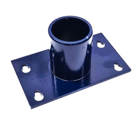 Support métallique pour mur Visor ABS BR 910016 100x60mm Ø Intérieur 31mm