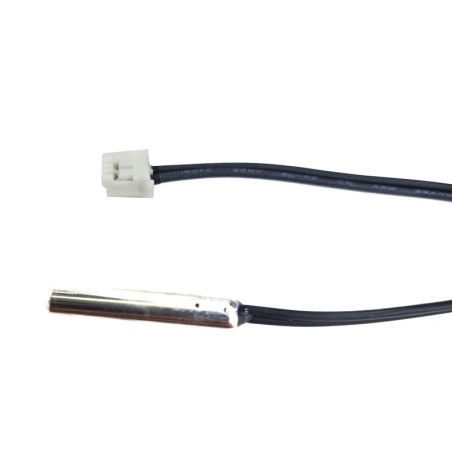 Sensor de temperatura NTC comprimento do cabo 3500mm conector branco sonda 5x25mm