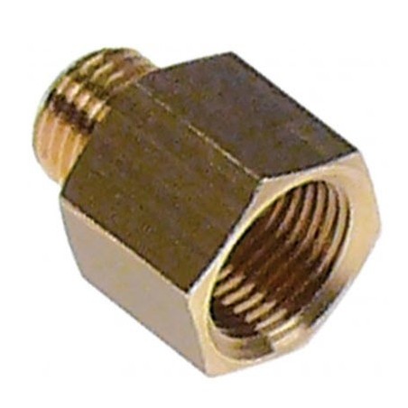redução rosca 3/8" H - 1/4" M latão 520693