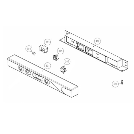 Base Porta Armário D372SC B6012045