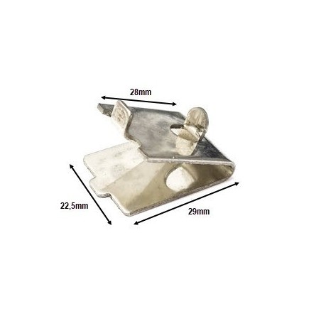 Clip Grid Tray CTS Stainless Steel Iceinox IR0019-44