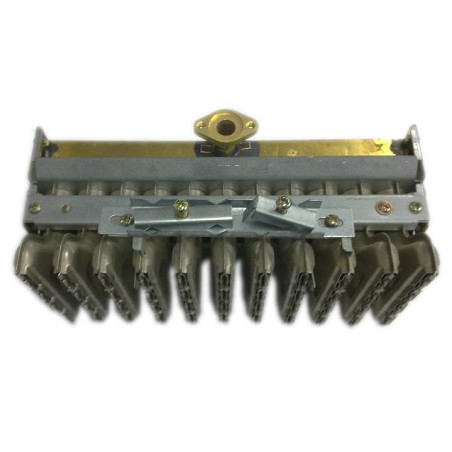 Queimador atmosférico 11 linhas Fritadeira GF 4KW Injetores 0,75