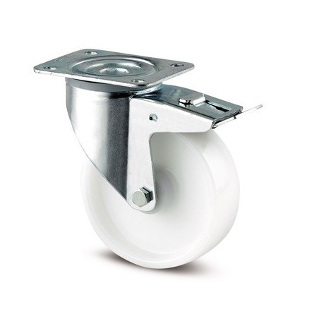 Roue pivotante avec frein 80 mm T05565