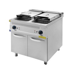 Electric fryer with cabinet Series 930 TURHAN Double 16.5+16.5KW