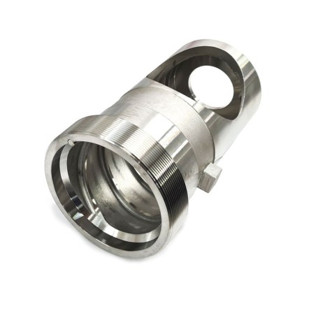 Boca Picadora CGT MEC32 Acero Inoxidable Rosca Paso 2 M117mm 13 nervaduras Trasero Ø48mm 32(10)X