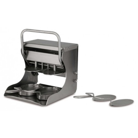 Formadora Doble de hamburguesas Ovaladas