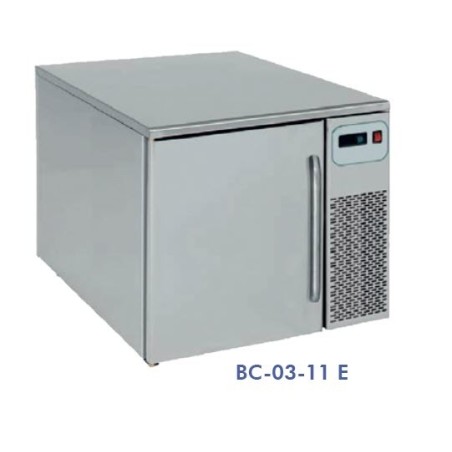 Abatedor de temperatura compacto BC-03-11E Painel Eco 3 Bandejas