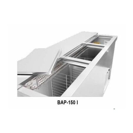 Stainless Steel Bottle Cooler MRB-150 3 Doors