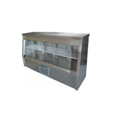 Vitrine fechada de aço inoxidável VC-2000