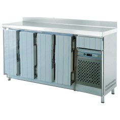 Frente Mostrador Refrigerado FM-2500 4 Portas Altura 1050mm