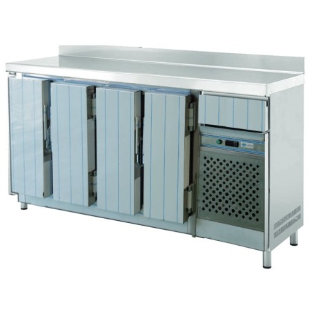 Frente Mostrador Refrigerado FM-2500 4 Portas Altura 1050mm