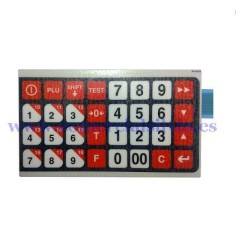 Dibal Scale Keyboard Series F Red BV-P3819