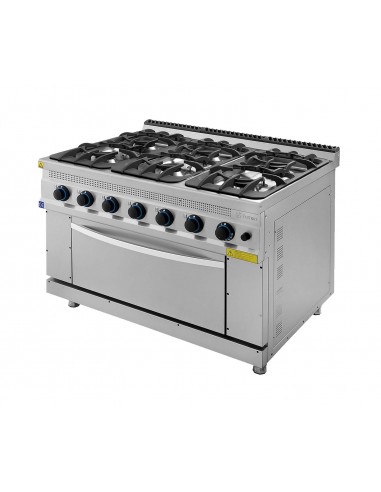 Cocinas Gas con Horno Serie 930 TURHAN 800mm 4 Fuegos 9301