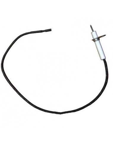 Electrodo de Encendido Recto Cable 35cm Plancha HGT  H36mm  H6mm  Ø7mm Ø5mm