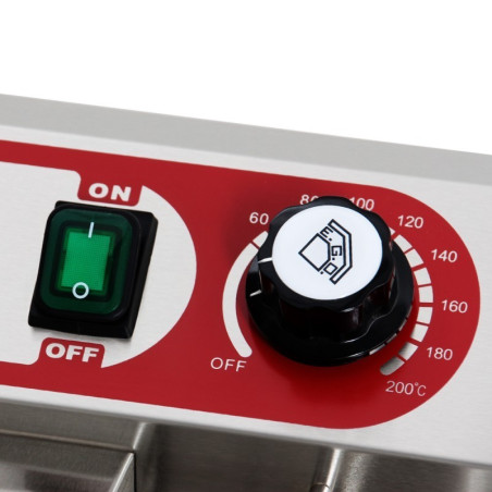  Freidora Eléctrica EF-101B 3000W 7L