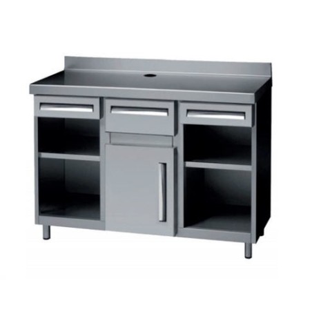 Móvel de café MCA-150-0 1500x600mm Com Funil